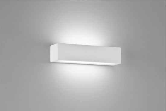 Picture of Plaster led wall lights rectangular 30cm led 18w by isyluce
