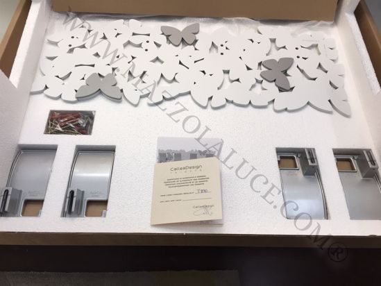 Picture of Callea design modern coat rack butterflies island black