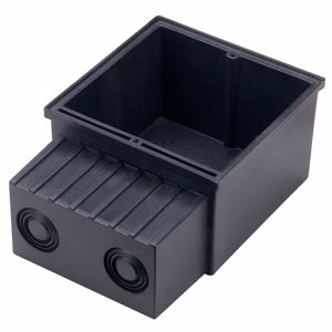 Picture of Scatola da incasso plastica nera per segnapasso led 1w