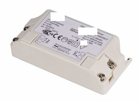 Picture of Dimmable led driver 15w for max 2 pathways white led 5.2w