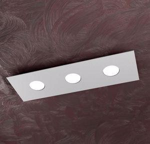 Picture of Plafoniera rettangolare moderna grigio toplight per cucina