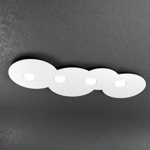 Toplight cloud white ceiling lamp modern design 4 lights