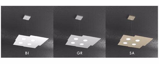 Picture of Top light plate pendant led 4 lights modern design