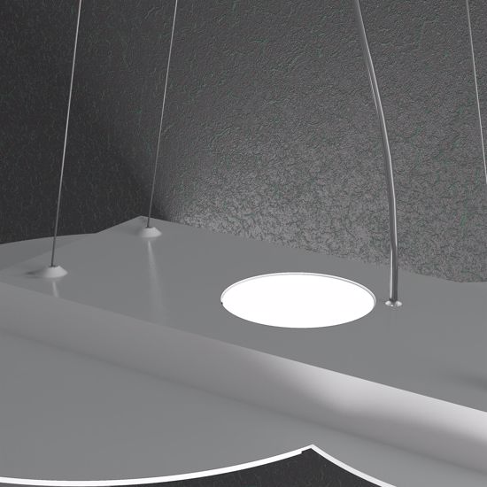 Picture of Toplight sand cloud led pendant light 2+1 double lighting emission