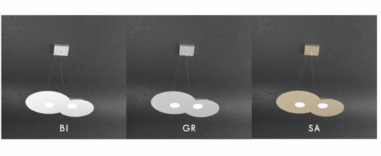 Picture of Modern sand cloud led pendant 2 lights toplight