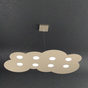 Picture of Lampadario moderno 8 led sabbia cloud top light