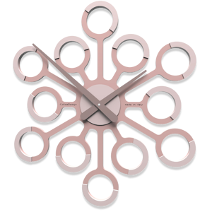 Picture of Callea design big bang orologio moderno 43x48 rosa antico da parete