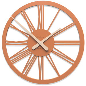 Picture of Callea design tarquinio orologio da parete 45 terracotta numeri romani