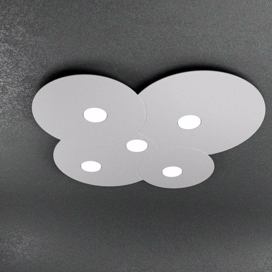 Picture of Toplight cloud grey led ceiling 5 lights original design