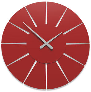 Picture of Callea design extreme m rubino orologio da parete moderno