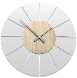 Picture of Callea design extreme m orologio moderno da parete rovere decapé