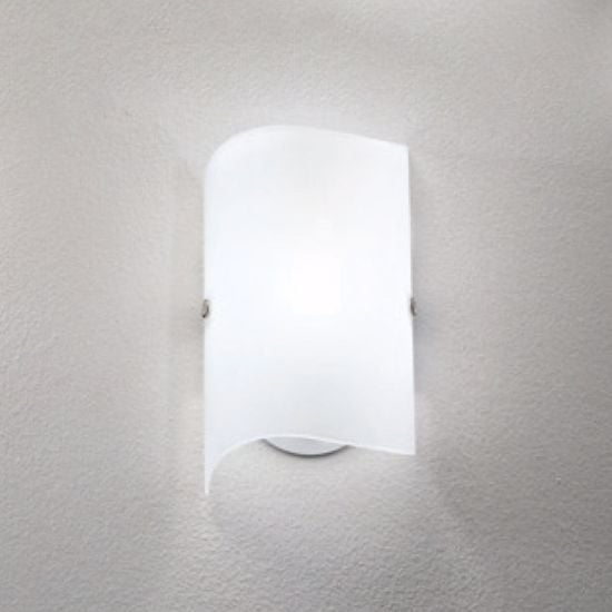 Picture of Linea light onda wall lamp 16x27 white