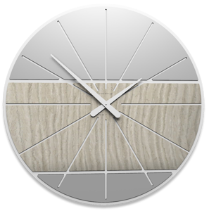 Picture of Moderno orologio da parete benjamin 60 rovere breeze callea design