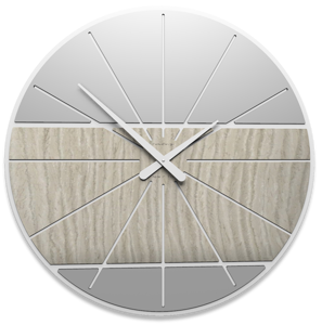 Picture of Moderno orologio da parete benjamin 60 rovere breeze callea design