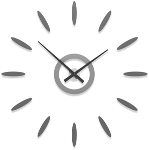 Picture of Callea design tiziano orologio componibile da parete grigio quarzo
