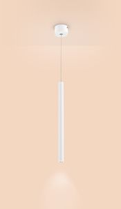 Affralux kitchen island pendant light white led tube 70cm