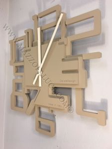 Callea designmodern wall clock kron sand