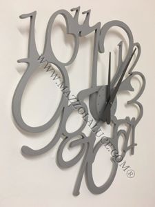 Picture of Callea design frivolous modern wall clock aluminium