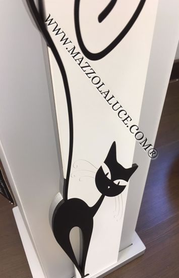 Picture of Callea design modern umbrella rack cat black