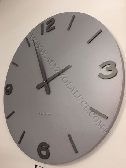 Callea design modern wall clock smarty aluminium