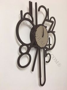 Picture of Callea design chocolate wall pendulum joseph 