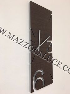 Callea design greg wenge oak wall clock 