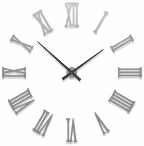 Picture of Callea design da vinci big modular wall clock ø124cm aluminium roman numerals