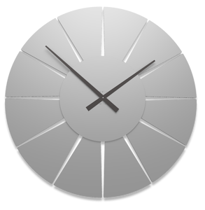 Picture of Callea design extreme l orologio da muro moderno grande 100cm alluminio in legno