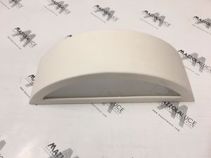 Isyluce curved plaster wall light 36,5cm
