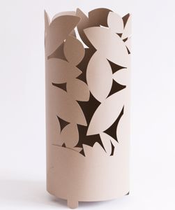 Picture of Portaobrelli beige moderno metallo per ingresso