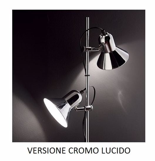 Picture of Ideal lux polly wall lamp pt2 chrome