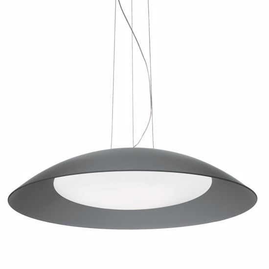 Picture of Ideal lux lena modern glass pendant lamp sp3 d64 grey