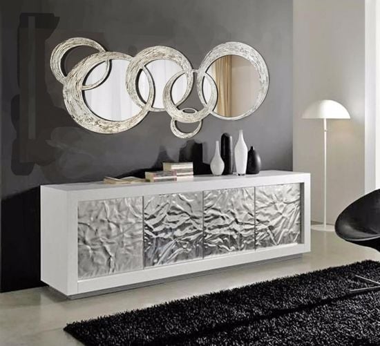 Picture of Pintdecor circles big wall mirror contemporary design 