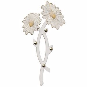 Picture of Pintdecor margareth wall coat hanger hand-decorated ivory lacquered