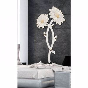 Picture of Pintdecor margareth wall coat hanger hand-decorated ivory lacquered