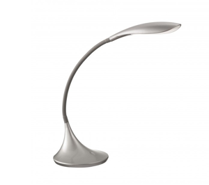 Picture of Lampada da scrivania moderna led 3000k flessibile grigio lucido