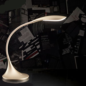 Picture of Lampada da scrivania per ufficio oro satinato led 4.5w 3000k