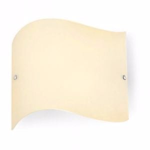 Picture of Linea light onda wall lamp 30x30 amber