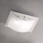 Linea light met wally ceiling lamp 33x25 white