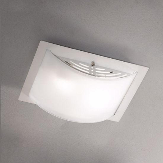 Picture of Linea light met wally ceiling lamp 33x25 white