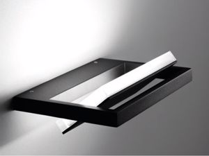 Ma&de tablet big wall led light 96cm 31w black modern design 