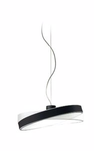 Picture of Linea light move+ pendant lamp led swing black
