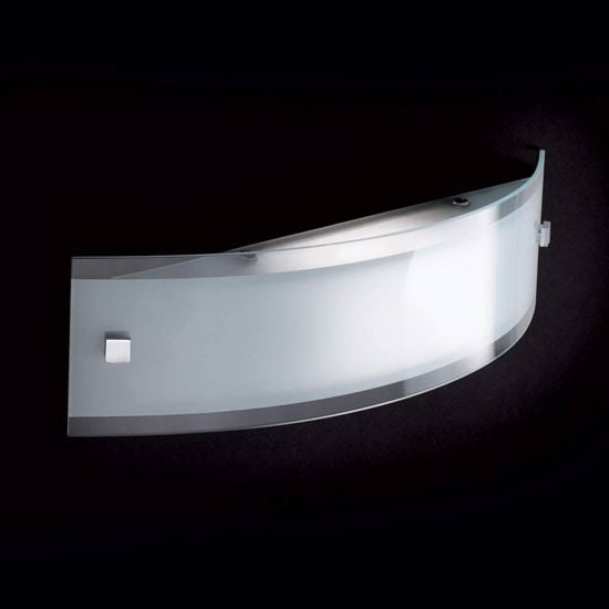Picture of Ideal lux denis ap1 medium wall lamp with triple glass