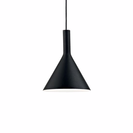 Picture of Ideal lux cocktail suspension in black glass sp1 small