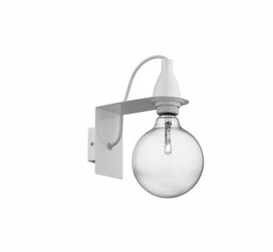 Picture of Ideal lux minimal colored wall lamp ap1 white
