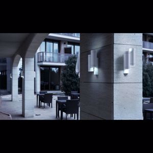 Picture of Faro steps outdoor wall lamp white 2 lights