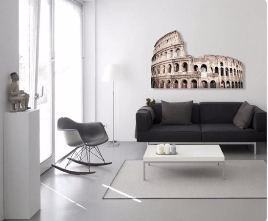 Picture of Manie wall artwork sagoma colosseum in rome 150x95 forex