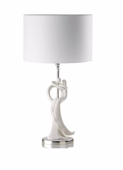 Picture of Memory table lamp lovers white shade