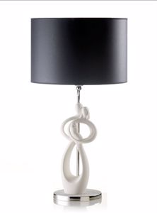 Picture of Memory table sculpture lamp family black shade