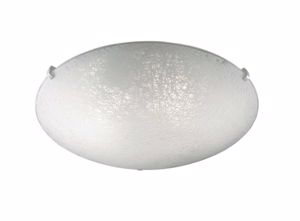 Ideal lux lana glass ceiling lamp pl2 ø30cm